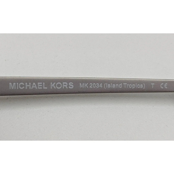 🕶️Frame Only! Michael Kors MK2034 Island Tropics Sungl. 57/16 140 /KAZ655🕶️ - Picture 4 of 10